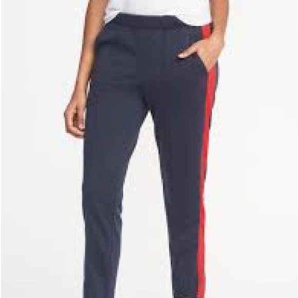 Banana Republic Color Block Side Stripe Ankle Pant NEW! - Picture 2 of 8